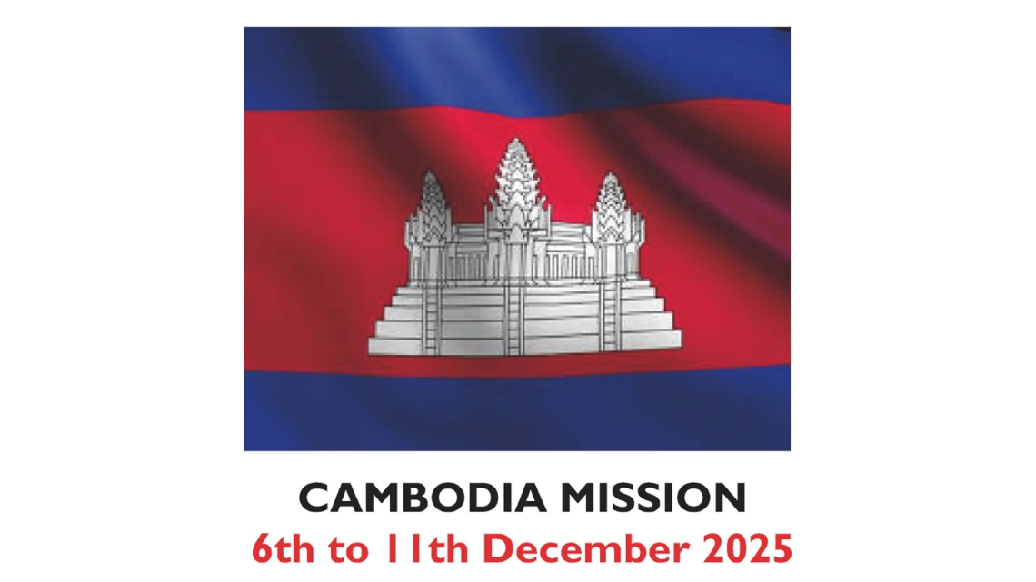 CAMBODIA MISSION - 6th to 11th December 2025